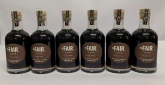 Six Handcrafted Fair Cafe Liqueurs 6 x 350ml.