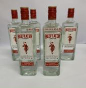 Six Beefeaters London Dry Gin 6 x 700ml.