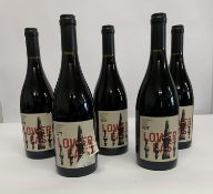 Five Lower East Columbia Valley Syrah 2017 Red Wine 5 x 750ml (Some Labels Slightly Distressed).