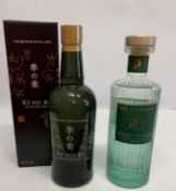 KI NO BI Kyoto Dry Gin 700ML, The Sassenach Wild Scottish Gin 700ml.