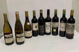 Ten assorted Red/White/Fizzy Wines to include Chateau Du Tasta 2019 Superior Bordeaux 750ml, Chateau