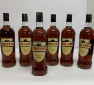 Six Soberano Brandys (Outer Labels Distressed) 6 x 1ltr.