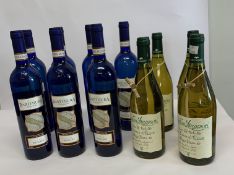 Seven Bartenura 2016 Moscato White Wine 7 x 750ml and four Contina Faccagnini 2016 White Wine 4 x 75