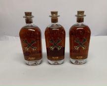 Three Bambu The Original Caribbean Rum 3 x 700ml.