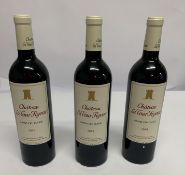 Three Chateau La Tour Figeac 2018 Saint Emilion Grand Cru Classe 3 x 750ml.