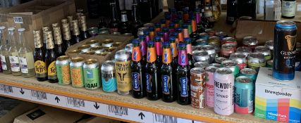 A quantity of cans of Beers, Lagers, Ciders, IPA'S, close to or past Best Before Date (Please Note B