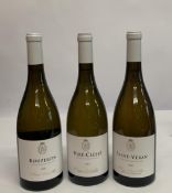 Three 2021 White Wines Bourgogne to include Saint - Veran Heritiers Saint - Able 750ml, Bouzeron He