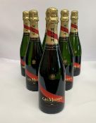 Six G.H.Mumm Champagnes 6 x 750ml.
