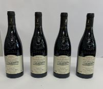 Four Domaine Du Grand Montmirail Gigondas 2015 Cuvee Vieilles Vignes Red Wine 4 x 750ml.