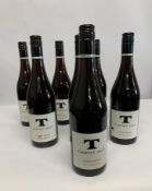 Eight Tinpot Hut Pinot Noir 2018 Marlborough Pinot Noir Red Wine 8 x 750ml.