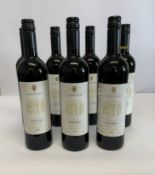 Seven wines by Colette Reserve Malbec 2020 Red Wine 7 x 750ml (Some Labels Distressed).