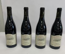 Four Domaine Du Grand Montmirail Gigondas 2015 Cuvee Vieilles Vignes Red Wine 4 x 750ml.