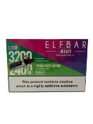 Five Elf Bar 3200 4-in-1 20mg Prefilled Pod Vape Kits (Box sealed) (BB: 20.08.26) (Over 18's Only).