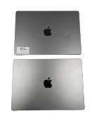 Two pre-owned Apple MacBook Pro Laptops sold for parts (Both remote management locked. Sold as seen)