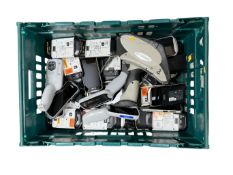 Assorted pre-owned mobile computer/barcode scanners (Sold as seen for parts only).