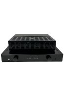 As new Audio Hungary Qualiton C200 Valve Preamplifier (Box open, packaging opened for inspection).