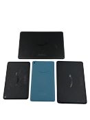 Four pre-owned Amazon Fire Tablets.