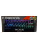 As new SteelSeries Apex Pro TKL 2023 Mechanical Gaming Keyboard (Box sealed) (EAN: 810052981505).