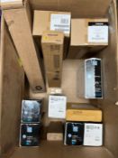 Assorted printer cartridges & related (Sold as seen).