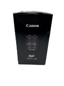 As new Canon RF 50mm f/1.2L USM Lens (EAN: 4549292115581).