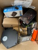 Assorted new and pre-owned IT & electrical items (All items sold as seen).