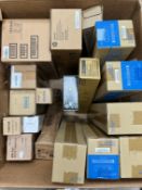 Assorted printer cartridges & related (Sold as seen).