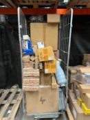 Assorted printer cartridges & related (Sold as seen).