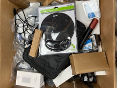 Assorted new & pre-owned IT & related items (Sold as seen).
