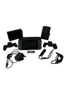 Pre-owned Nintendo Switch (HAC-001-01) with 2 x Joy-Con Grips, Charger, Dock, 3 x Games & Case Inclu