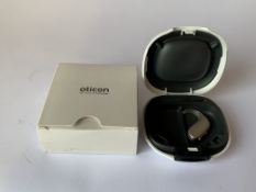 Oticon OPN Play 2 BTE PP (REF: 213066) Beige. As new (1 Hearing Aid included)