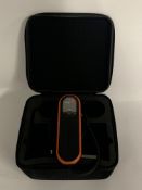 A Suji V2 BFR Pump with Case and USB Cable for Blood Flow Restriction Training (REF: V2MDR-01). As N