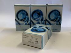Four as new Welch Allyn DS-54 DuraShock Blood Pressure Gauges (REF: DS-5401-189).