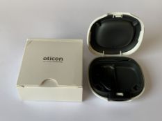 Oticon Xceed 1 BTE UP (REF: 214252) Black. As new (1 Hearing Aid included)