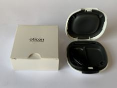 Oticon Xceed 1 BTE UP (REF: 214252) Black. As new (1 Hearing Aid included)