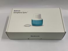 A box of five Medtronic Simplera Sync Glucose Sensors (REF: MMT-5120C1) As new (EXP: 25/05/14)
