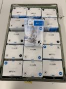 Fifteen as new ResMed AirFit F20 SYS Quiet CPAP Mask (REF: 64006, Sizes 6x Medium and 9x Large).