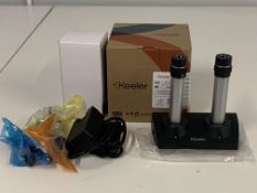 As new Keeler Double Lithium Upgrade Kit, includes a Lithium Duo Charger and two Slimline Handles (R