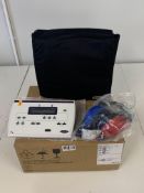 An Amplivox 116 Screening Audiometer with Audiocups. As New.