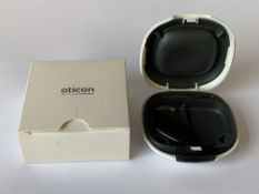 Oticon Xceed 1 BTE UP (REF: 214252) Black. As new (1 Hearing Aid included)