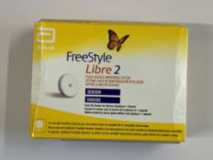 As new Abbott FreeStyle Libre 2 Flash Glucose Monitoring Systems Sensor (EXP: 2025-12-31).