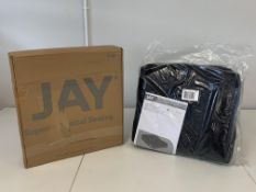 As new Jay Union Wheelchair Cushion, Black, 36cmx40cm.