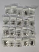 Twenty Assorted Amplifon Hearing Aids. New and Sealed.