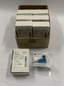 Seven Covidien Valleylab Universal Monopolar Adapters, REF: E0017. As New.