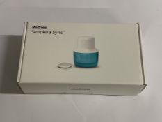 A box of five Medtronic Simplera Sync Glucose Sensors (REF: MMT-5120C1) As new (EXP: 25/04/24)