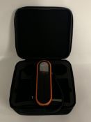 A Suji V2 BFR Pump with Case and USB Cable for Blood Flow Restriction Training (REF: V2MDR-01). As N