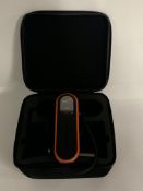 A Suji V2 BFR Pump with Case and USB Cable for Blood Flow Restriction Training (REF: V2MDR-01). As N