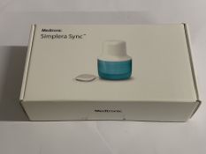 A box of five Medtronic Simplera Sync Glucose Sensors (REF: MMT-5120C1) As new (EXP: 25/04/24)