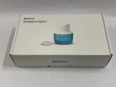 A box of five Medtronic Simplera Sync Glucose Sensors (REF: MMT-5120C1) As new (EXP: 25/05/14)