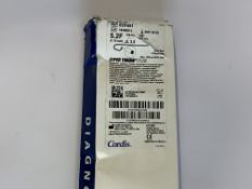 A Cordis Diagnostic Anglographic Catheter (REF: 533-551) 5.2F, JL 3.5. As new (EXP: 2027/09/30)