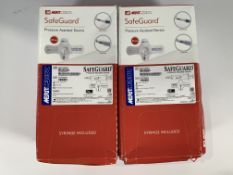 Two boxes of as new Merit Medical Safe Guard Pressure Assisted Devices (REF: SG2440AC) 24mm (EXP: 20